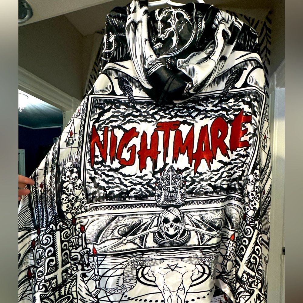 Nightmare Music Festival Graphic Cape Poncho